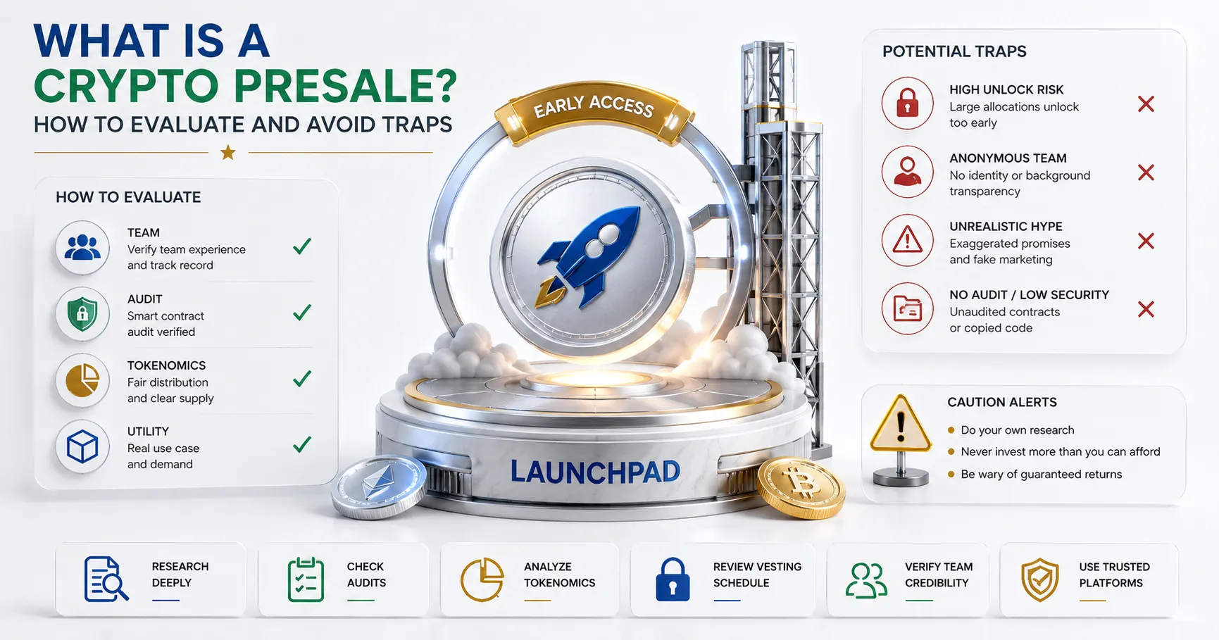 What Is a Crypto Presale? How to Evaluate and Avoid Traps