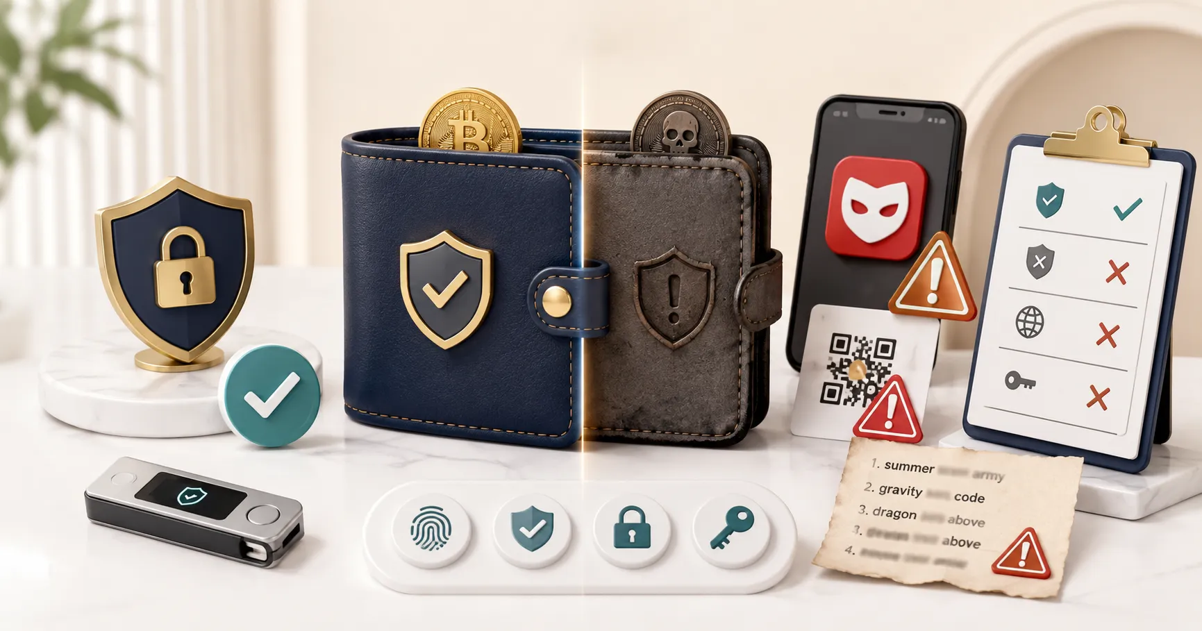 How to Spot a Fake Crypto Wallet